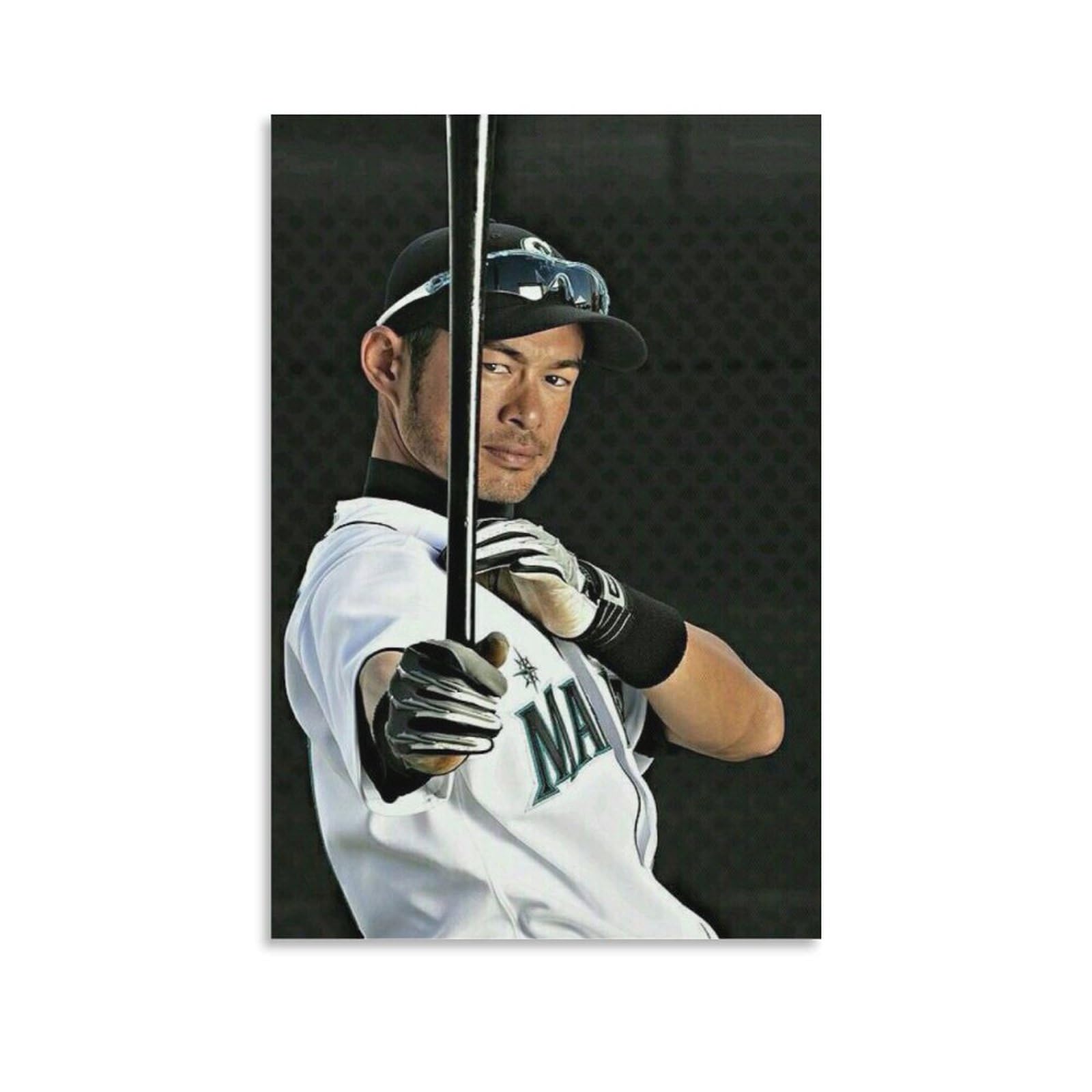 Amazon.co.jp: イチロー壁の絵 部屋飾り キャンバスウォールアート